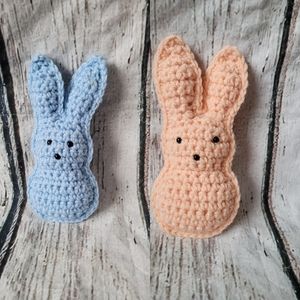Crochet Pastel Peeps Decor